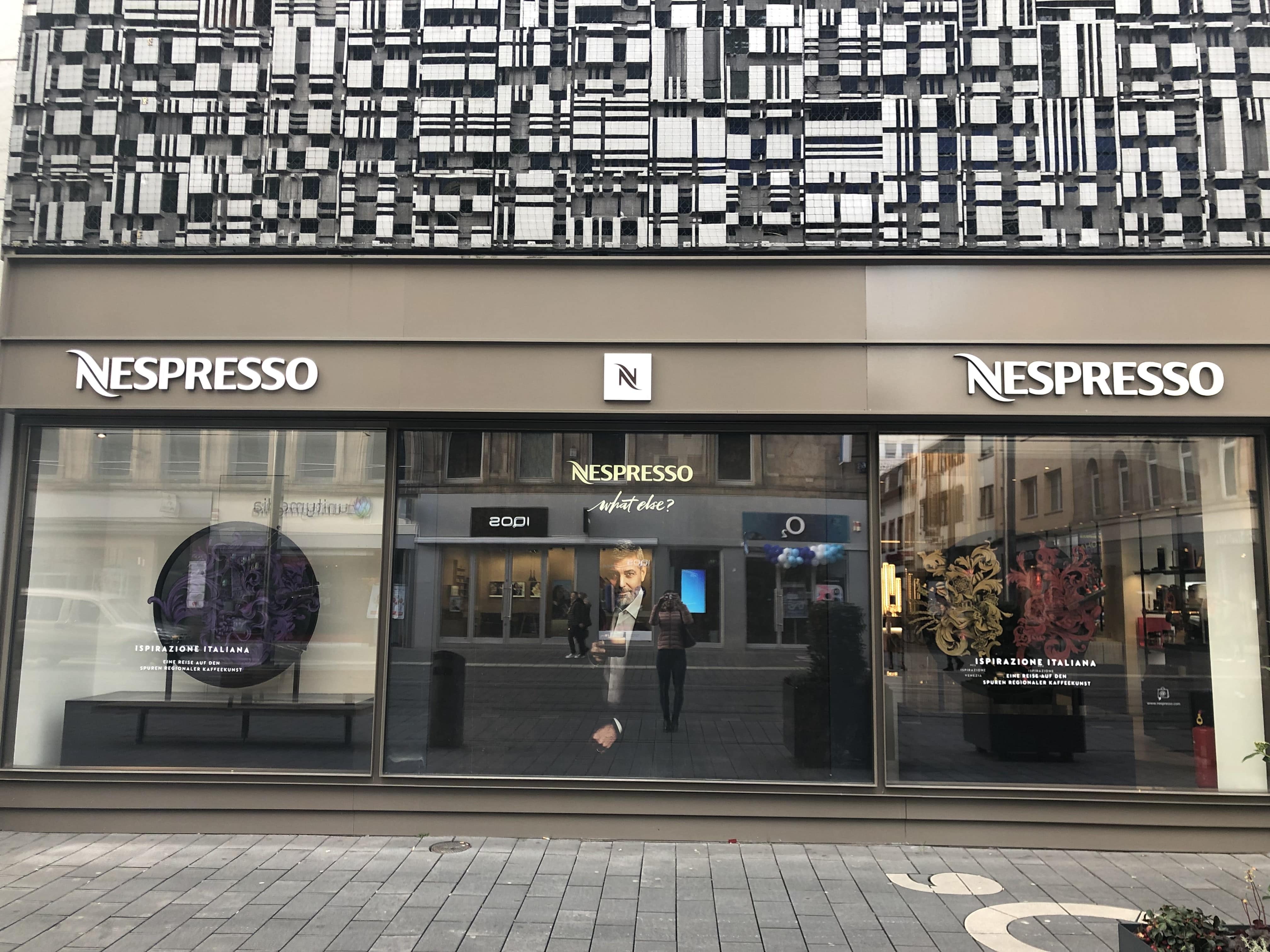 Nespresso store front